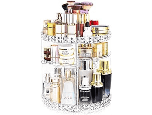 Enyaa Makeup Organiser - Premium 360 Degree Rotating Beauty Storage